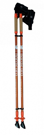 Палки для ходьбы телескопические NordicPro оранжевый